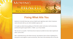 Desktop Screenshot of movingtohealth.com