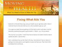 Tablet Screenshot of movingtohealth.com